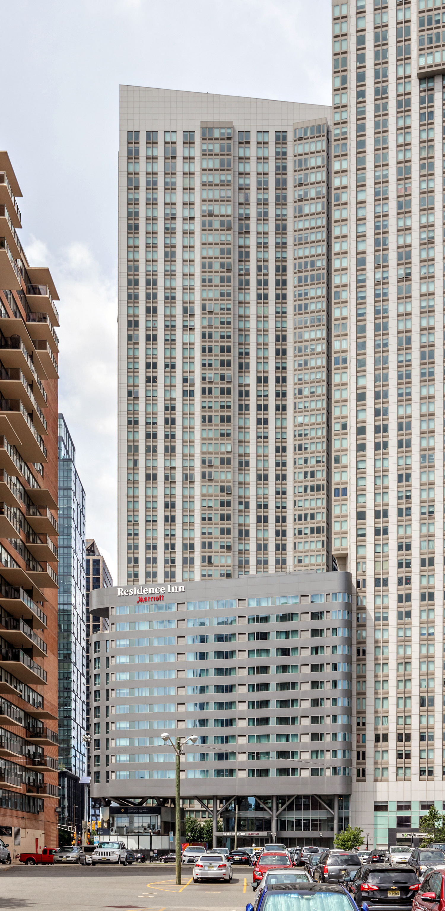 90 Columbus, Jersey City - View from the south. © Mathias Beinling